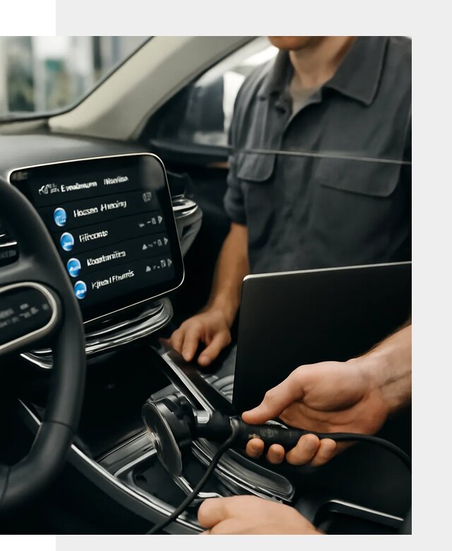 Установка приложений Geely для мультимедиа автомобиля в Канаше