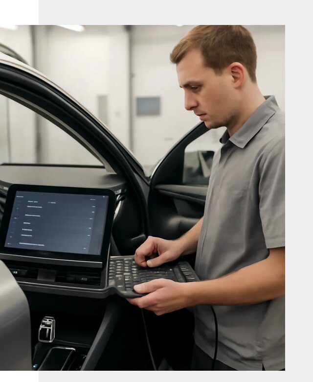 Русификация мультимедиа автомобилей Lynk Co в Канаше