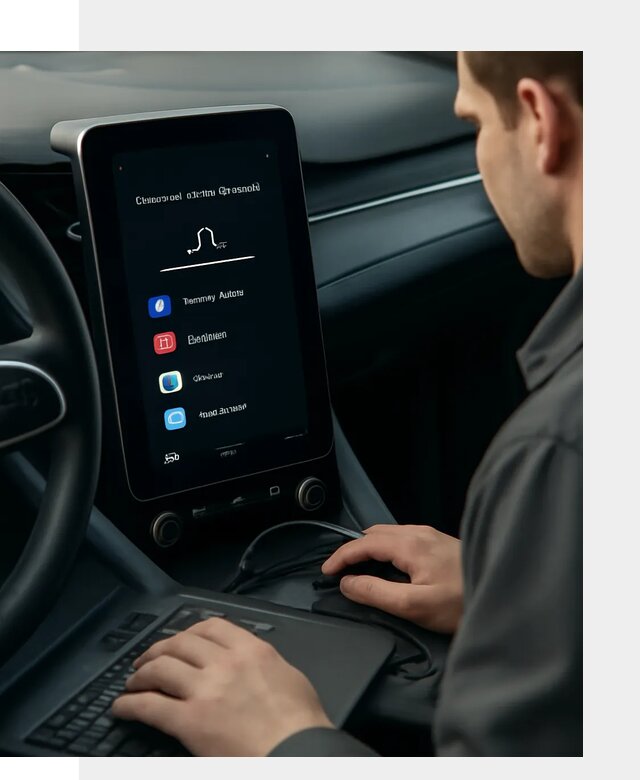 Установка приложений Lynk Co на автомобиль в Канаше