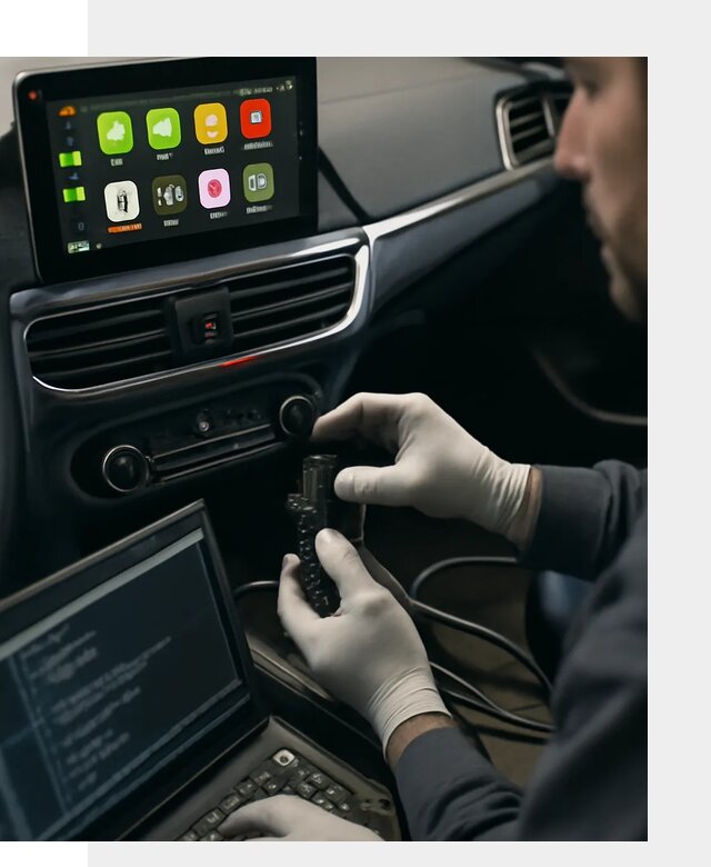 Активация Apple CarPlay в Канаше для штатной мультимедиа