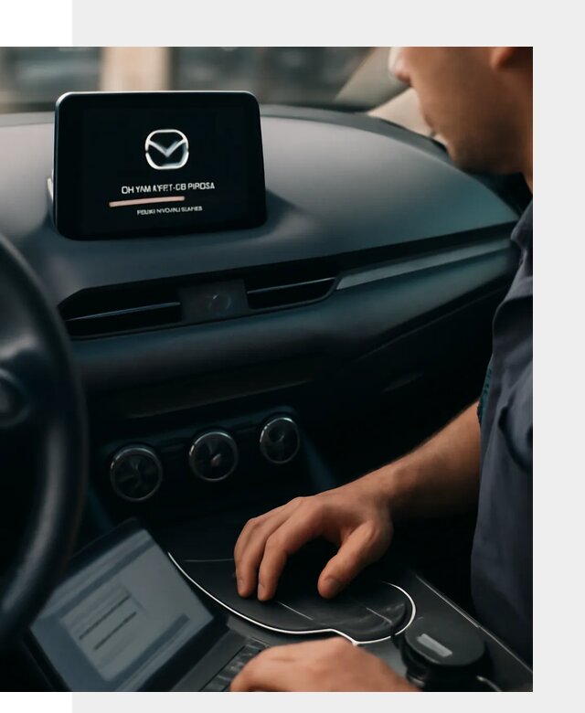 Установка приложений Mazda на мультимедийную систему в Канаше