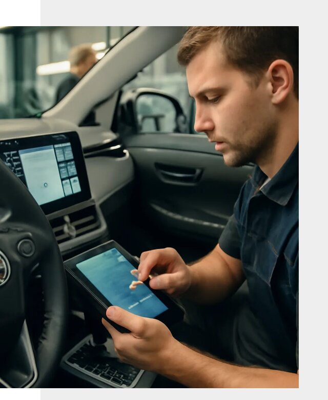 Установка приложений Toyota на мультимедиа в Канаше